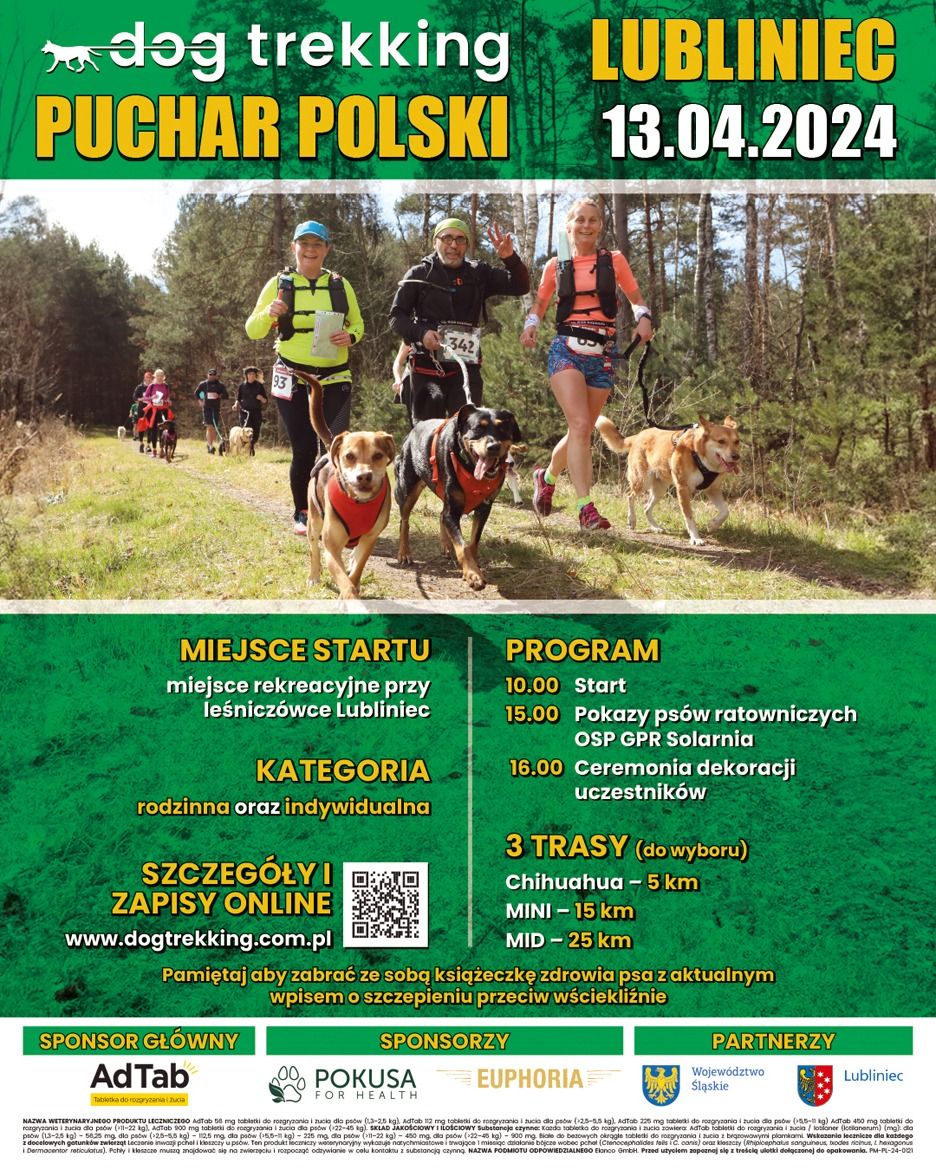 EUPHORIA_sponsorem_Pucharu_Polski_w_Dogtrekkingu